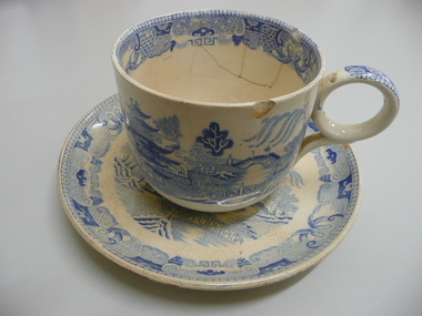 Domestic Object - LARGE CUP AND SAUCER