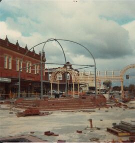 Photograph - EVA WILSON COLLECTION: HARGREAVES MALL CONSTRUCTION