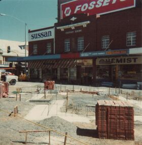 Photograph - EVA WILSON COLLECTION: HARGREAVES MALL CONSTRUCTION