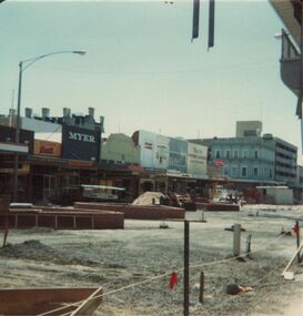 Photograph - EVA WILSON COLLECTION: HARGREAVES MALL CONSTRUCTION