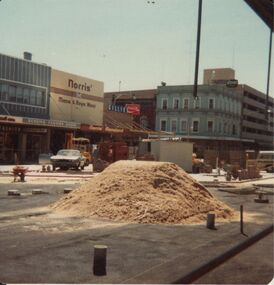 Photograph - EVA WILSON COLLECTION: HARGREAVES MALL CONSTRUCTION