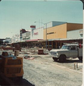 Photograph - EVA WILSON COLLECTION: HARGREAVES MALL CONSTRUCTION