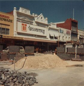 Photograph - EVA WILSON COLLECTION: HARGREAVES MALL CONSTRUCTION