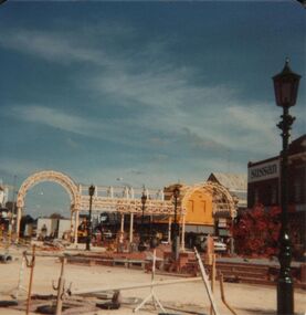 Photograph - EVA WILSON COLLECTION: HARGREAVES MALL CONSTRUCTION