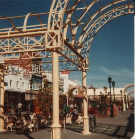 Photograph - EVA WILSON COLLECTION: HARGREAVES MALL CONSTRUCTION