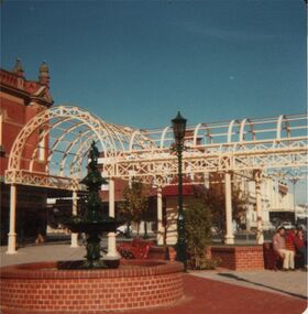 Photograph - EVA WILSON COLLECTION: HARGREAVES MALL CONSTRUCTION