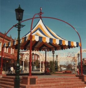 Photograph - EVA WILSON COLLECTION: HARGREAVES MALL CONSTRUCTION