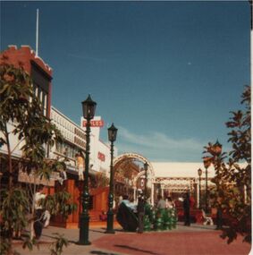 Photograph - EVA WILSON COLLECTION: HARGREAVES MALL CONSTRUCTION