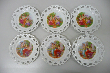 Domestic Object - 6 DECORATIVE PLATES