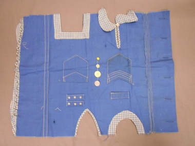 Textile - EMILY NANKIVELL COLLECTION: SCHOOL NEEDLEWORK SAMPLER, 1930's