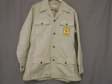 Clothing - ALLAN MONAGHAN COLLECTION: LIGHT GREEN JACKET, 1975