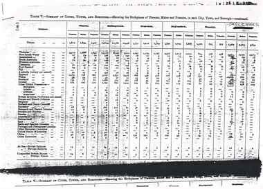 Document - LONG GULLY HISTORY GROUP COLLECTION: BIRTHPLACES OF THE PEOPLE - EAGLEHAWK