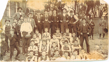 Photograph - LONG GULLY HISTORY GROUP COLLECTION: FOOTBALL TEAM PHOTO