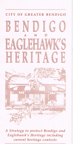 Document - LONG GULLY HISTORY GROUP COLLECTION: BENDIGO AND EAGLEHAWK'S HERITAGE