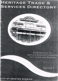 Book - LONG GULLY HISTORY GROUP COLLECTION:HERITAGE TRADE & SERVICES DIRECTORY