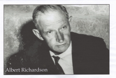 Photograph - ALBERT RICHARDSON COLLECTION:  PHOTO AND INFORMATION RE ALBERT RICHARDSON