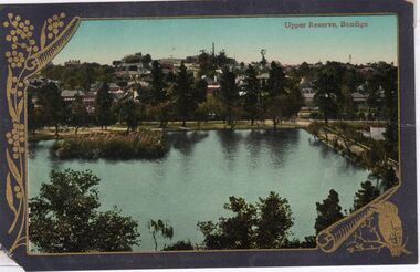 Postcard - CARWARDINE COLLECTION:  UPPER RESERVE BENDIGO