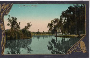 Postcard - CARWARDINE COLLECTION:  LAKE WEEROONA BENDIGO
