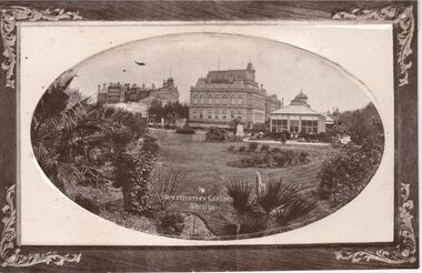 Postcard - CARWARDINE COLLECTION:  CONSERVATORY GARDENS BENDIGO