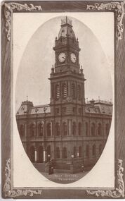 Postcard - CARWARDINE COLLECTION:  POST OFFICE BENDIGO