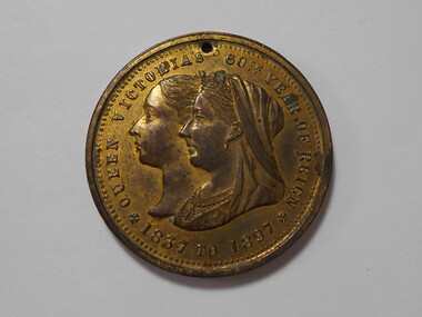 Medal - MEDAL COLLECTION: QUEEN VICTORIA JUBILEE MEDAL, 1897