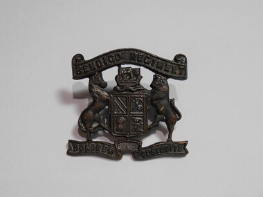 Accessory - BADGE COLLECTION: HAT BADGE -MILITARY, 1927-1936
