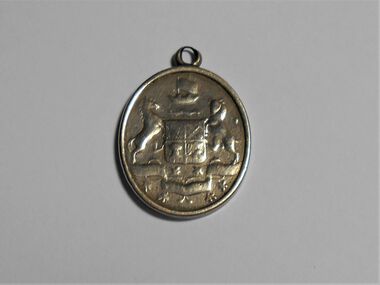 Award - MEDAL COLLECTION: TOURNAMENT BADGES - 2ND PRIZE AGRICULTURAL SHOW 1885, 1885