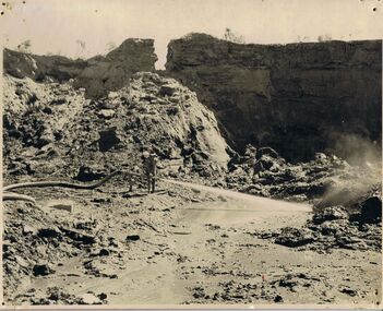 Photograph - PHOTOGRAPH OF DEVONSHIRE  DUMPS 1954