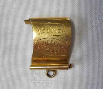 Medal - HAMILTON COLLECTION: SCROLL MEDAL ALEXANDER JOHN HAMILTON