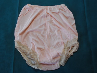 Clothing - FAVALORO COLLECTION: PINK WOMAN'S NYLON PANTIES, 1950's