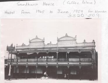 Photograph - LA TROBE UNIVERSITY BENDIGO COLLECTION: SANDHURST HOUSE