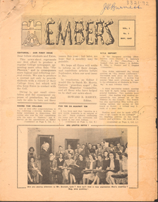 Magazine - LA TROBE UNIVERSITY BENDIGO COLLECTION: EMBERS 1947