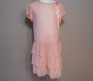 Clothing - FAVALORO COLLECTION: GIRL'S PINK ORGANZA DRESS