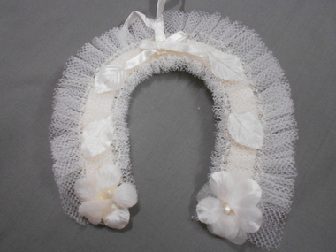 Clothing - AILEEN AND JOHN ELLISON COLLECTION: TULLE COVERED HORSE SHOE, 1960's