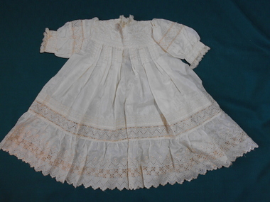 Clothing - INFANT'S CREAM SILK DRESS