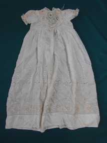 Clothing - INFANT'S CREAM COLOURED SILK DRESS