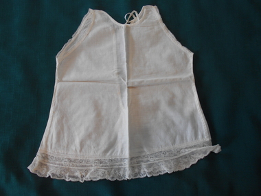 Clothing - CHILD'S CREAM COLOURED SLEEVELESS LINEN PETTICOAT