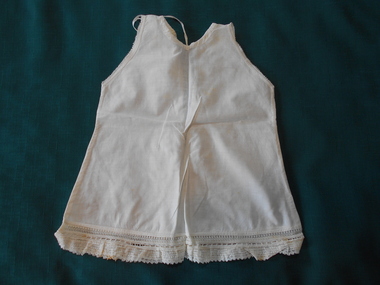 Clothing - CHILD'S CREAM COLOURED SLEEVELESS LINEN PETTICOAT