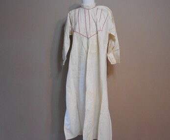 Clothing - WOMEN'S CREAM COLOURED COTTON NIGHTGOWN
