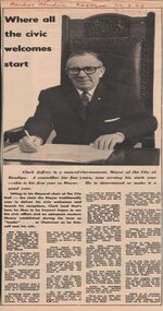 Newspaper - LYDIA CHANCELLOR COLLECTION: CLARK JEFFREY