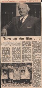 Newspaper - LYDIA CHANCELLOR: TOM FLOOD