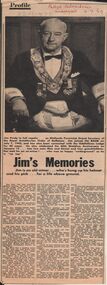 Newspaper - LYDIA CHANCELLOR COLLECTION: JIM PURDY