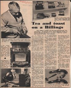 Newspaper - LYDIA CHANCELLOR COLLECTION: HARRY BIGGS