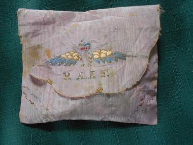 Textile - GRAYDON COLLECTION: RAAF FABRIC PURSE, 1870-1890