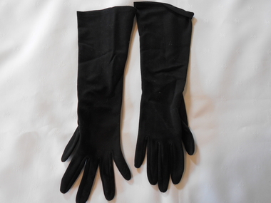 Clothing - GRAYDON COLLECTION: WOMEN'S BLACK GLOVES, 1870-1890