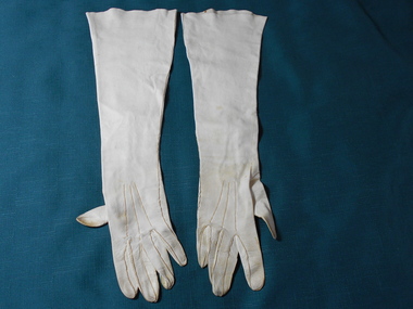 Clothing - GRAYDON COLLECTION: WOMEN'S ELBOW LENGTH LEATHER GLOVES, 1870-1890