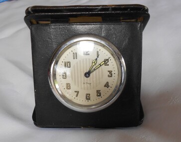 Domestic Object - GRAYDON COLLECTION: TRAVELLING CLOCK, 1880's