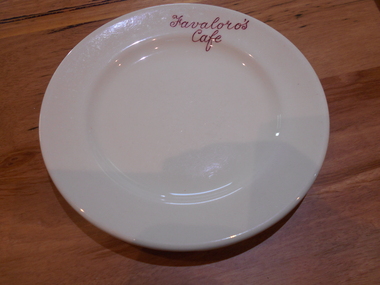 Domestic Object - FAVALORO COLLECTION: DINNER PLATE, 1940's - 1960's