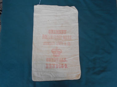 Textile - FLOUR BAG COLLECTION: GRIMSBY ROLLER MILL, BENDIGO, 1900-1950
