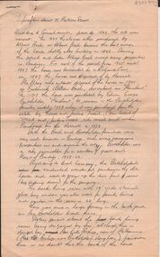 Document - LYDIA CHANCELLOR COLLECTION: 93 MOLLISON STREET, BENDIGO